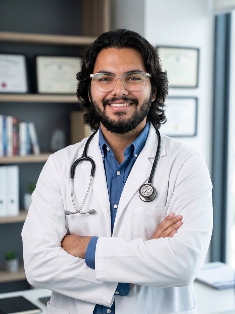 Dr. Gabriel Leorne Chumacero, médico, CRM/MG 116406